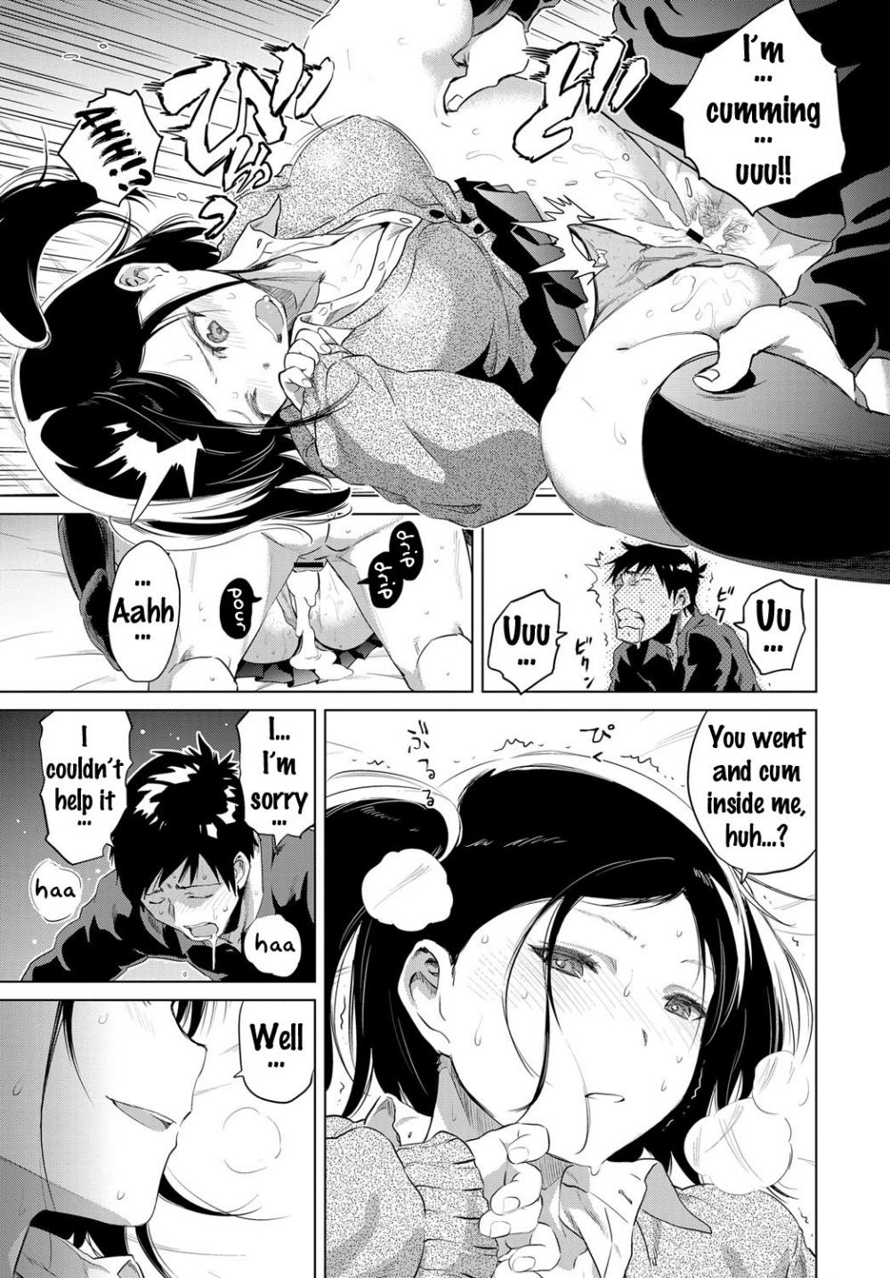 Hentai Manga Comic-Don't tell me my childhood friend is-Read-13